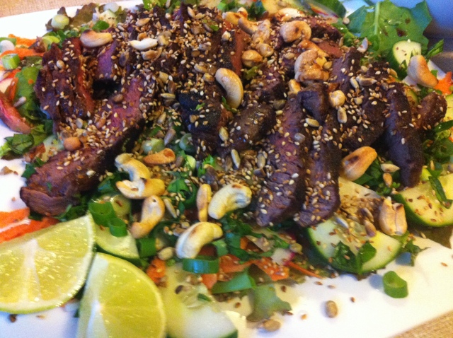 15 minute Jamie's continue... with this example being thai beef Jamie style